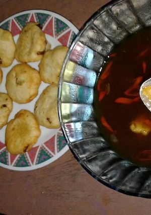 Foto resep Cireng + Kuah Saos