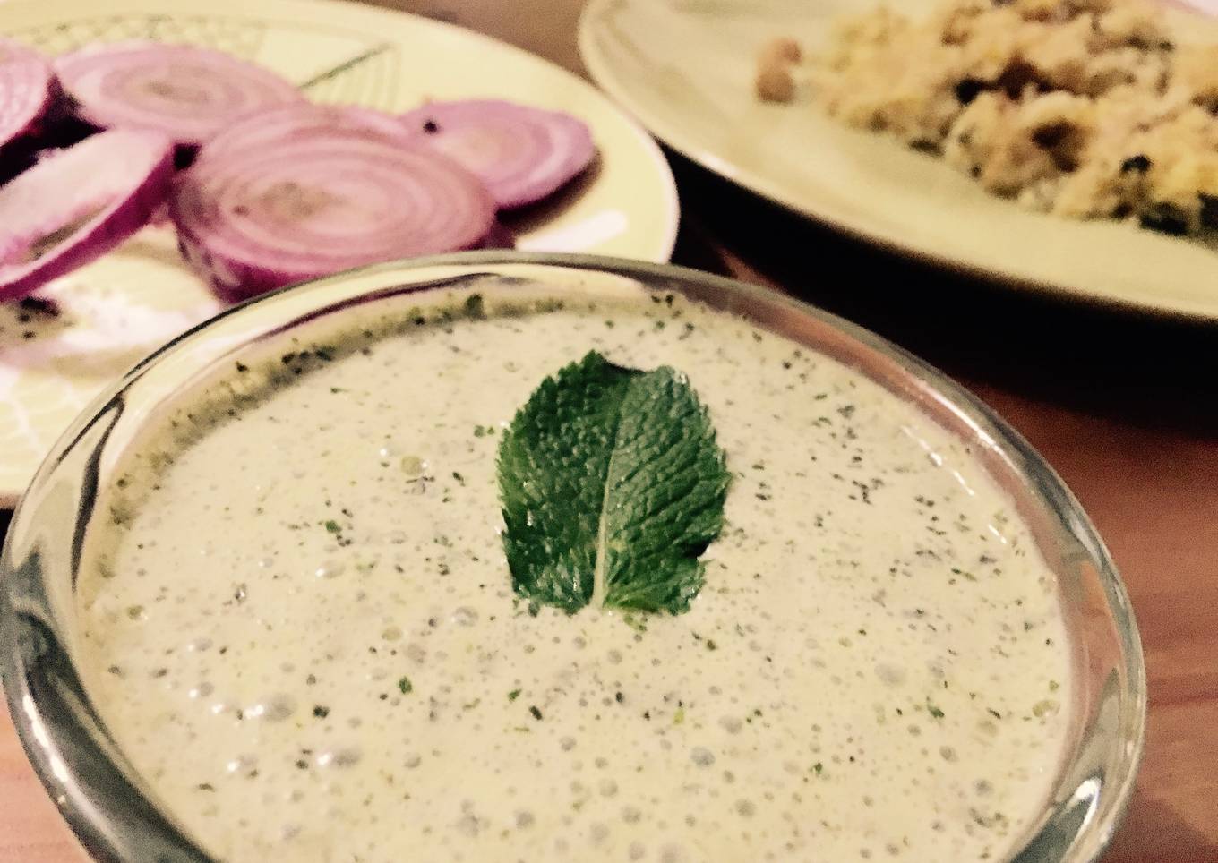 Indian Mint Yogurt
