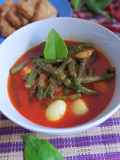 Foto resep Gulai kacang panjang telur puyuh