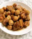 Trứng cút kho tàu