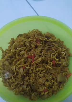 Foto resep Nasi goreng mawut