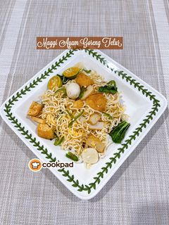 Gambar 👩🍳Maggi Ayam Goreng Telur