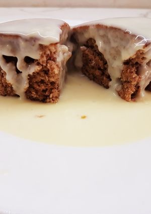 Puha kókuszos álom, fehér csokis fürdőben recept fotója