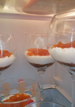 Rákóczi túrós pohár desszert recept fotója