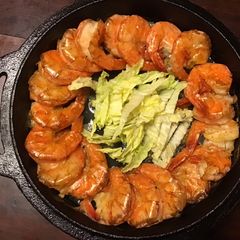 A picture of California Farm Tapas: Wood Fired Scampi.
