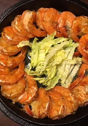 A picture of California Farm Tapas: Wood Fired Scampi.