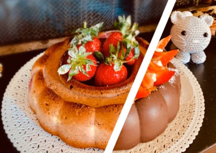 Ciambella di Fragole&hellip; ricoperta al Cioccolato - Gluten Free