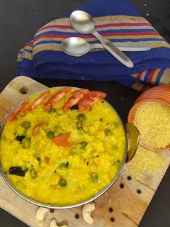 मसाला दलिया (masala daliya recipe in Hindi) रेसिपी मुख्य फोटो