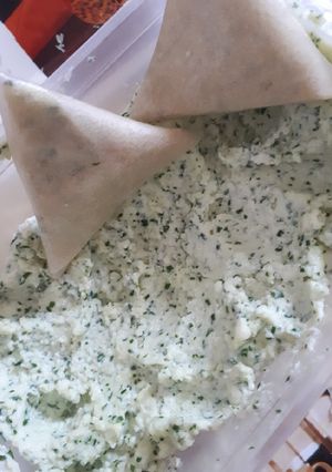 صورة لوصفة افضل خلطة جبنة السمبوسة والفطاير