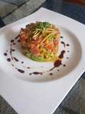 Tártaro de Atún con salsa agridulce