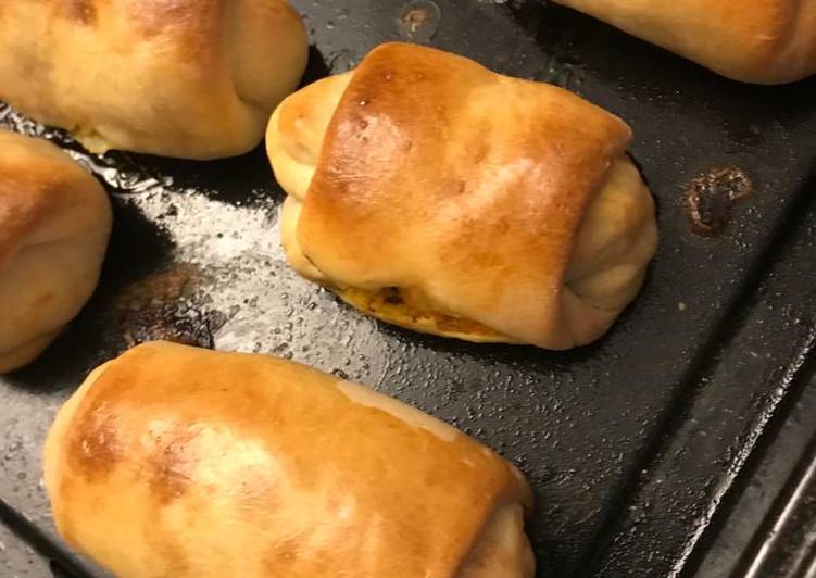 Recipe of Any-night-of-the-week Chicken Cheese Dinner Rolls