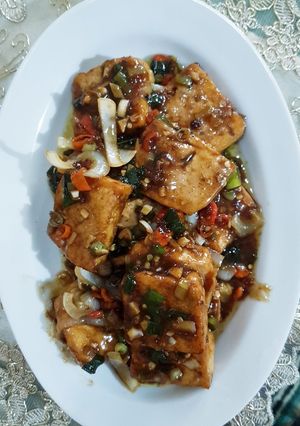 Foto resep Tahu bumbu cabe saos tiram