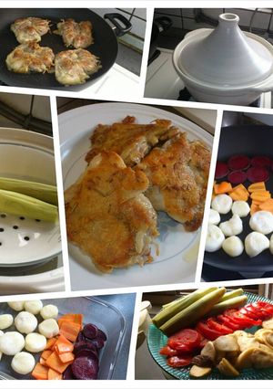 乾煎雞腿排 的食譜成品照片