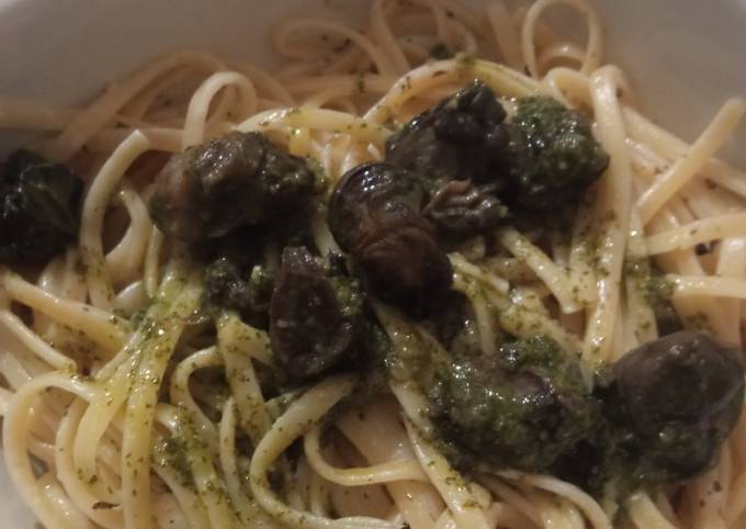 Spaghettis aux escargots