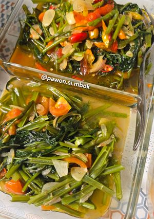 Foto resep Tumis Kangkung Masakan Rumahan ala @pawon.si.mbok