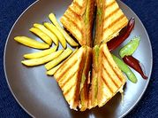 A picture of club sandwich