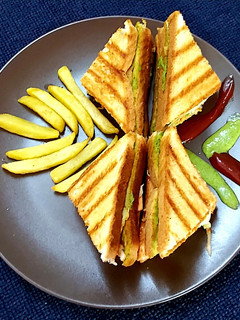 A picture of Chicken club sandwich.