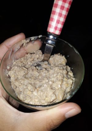 Una foto de Bowl de avena con chocolate