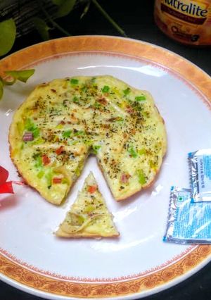 A picture of Egg pizza.