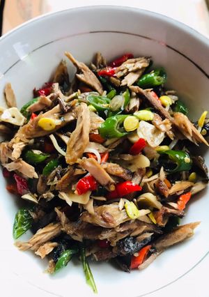 Foto resep Tumis Tongkol Suwir Ale - Bumbu Iris Anti Ribet