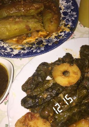 صورة لوصفة صوص ورق العنب بطريقتي
