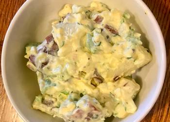 The New Way Making Recipe Potato Salad Delicious Simple