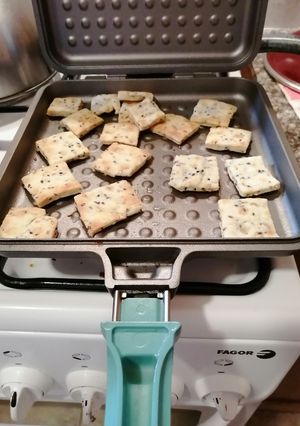 Una foto de Crackers de semillas