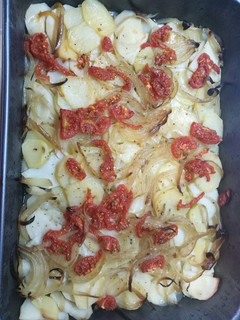 Una foto de Patatas al horno