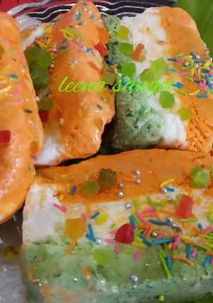 A picture of Tricolor Ice cream.