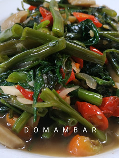 Foto resep Cah Kangkung Baso Saus Tiram