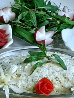 عکسی از دستور سالاد پیازچه (سالاد زمستانی)