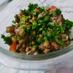 Mung Bean Salad - Healthy - Snack A picture of Mung Bean Salad - Healthy - Snack.