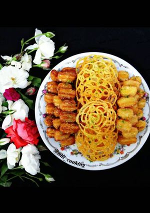 عکسی از دستور بامیه و زولبیا
