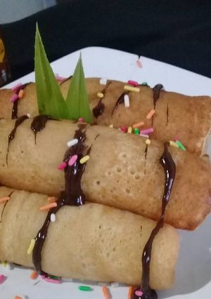 Foto resep Pancake roll