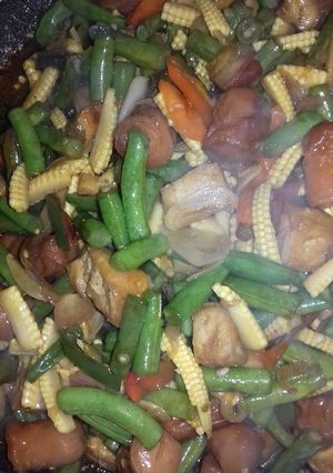 Foto resep Tumis Buncis Sosis Tahu Dapur Vshop
