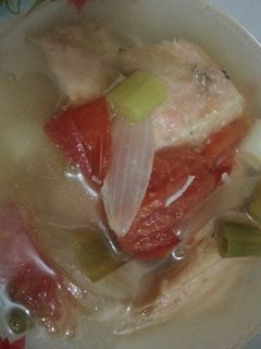 Foto resep Sop Ikan Salmon #mpasi