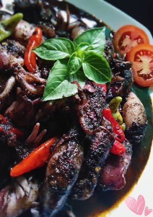 Foto resep Cumi Masak Hitam