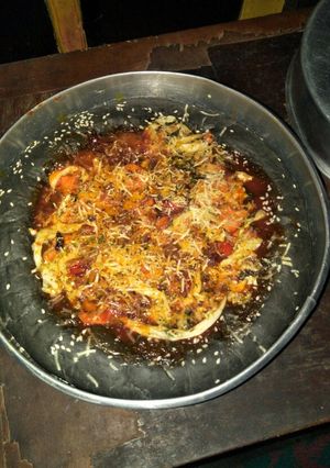 Foto resep Black pizza