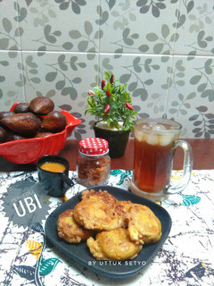 Foto resep Perkedel ubi