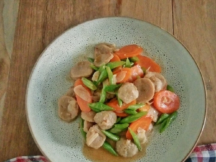 Langkah Mudah untuk Menyiapkan Resep Tumis Buncis Baso Wortel yang Menggugah Selera Anti Ribet, Lezat Sekali
