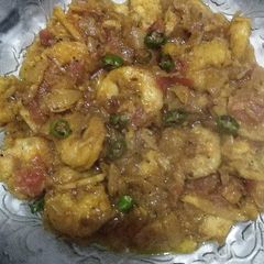 A picture of Chinger Macher Curry 🦐💖💞.