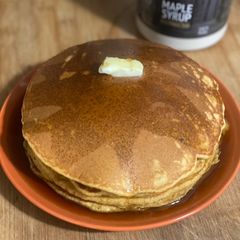 A picture of Cornbread Pancakes.