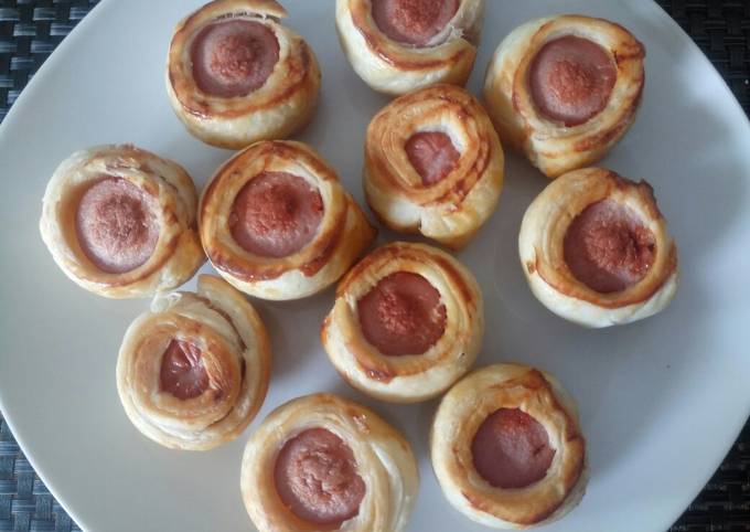 BBQ Sausage Rolls #England Recipe