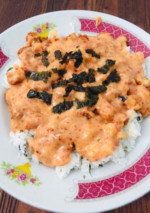 Foto resep Nasi Mentai Simple