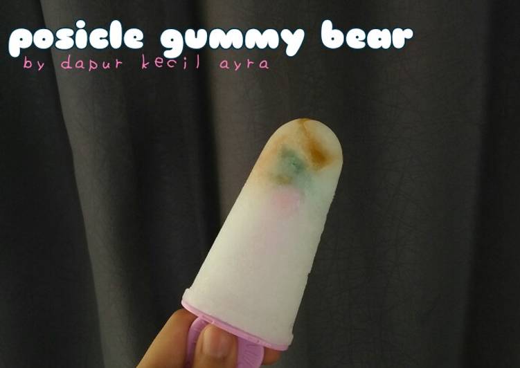 {Cara Membuat Popsicle gummy bear🐻🐻 Anti Ribet