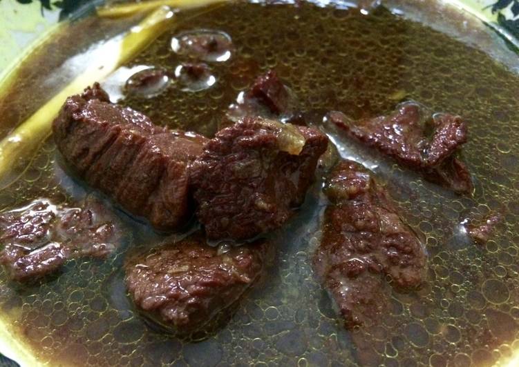 Rawon Anti Homesick (tanpa bumbu instan/ msg)