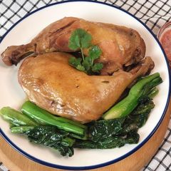 A picture of Super Easy Braised Chicken Recipe •Spicy & Sour Sauce • My home Style • ThaiChef Food.