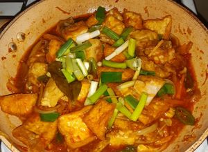 Foto resep Tahu tuna 🐟 saos padang