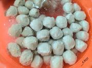 Gambar pentol daging ayam tanpa tepung terigu