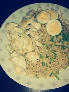 Una foto de Ramen de pollo🍜